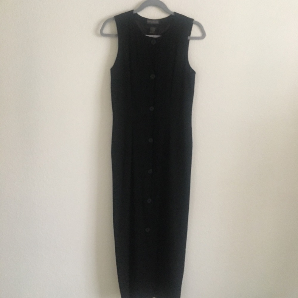 Banana Republic long button down dress size small